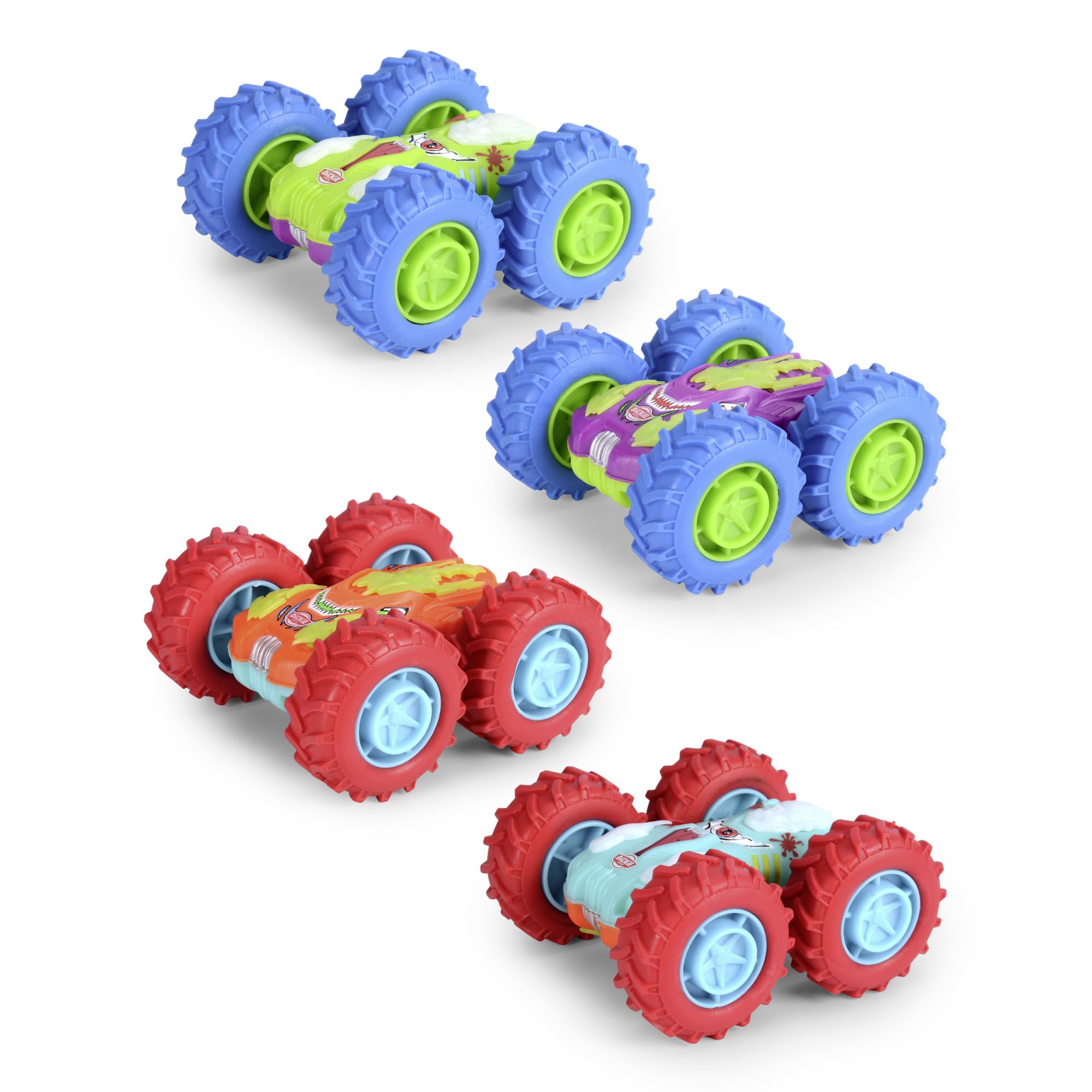 Dickie Riddim 4枚セット Amazon.com: Dickie Toys Monster Flippy, 4 Assorted : Toys & Games